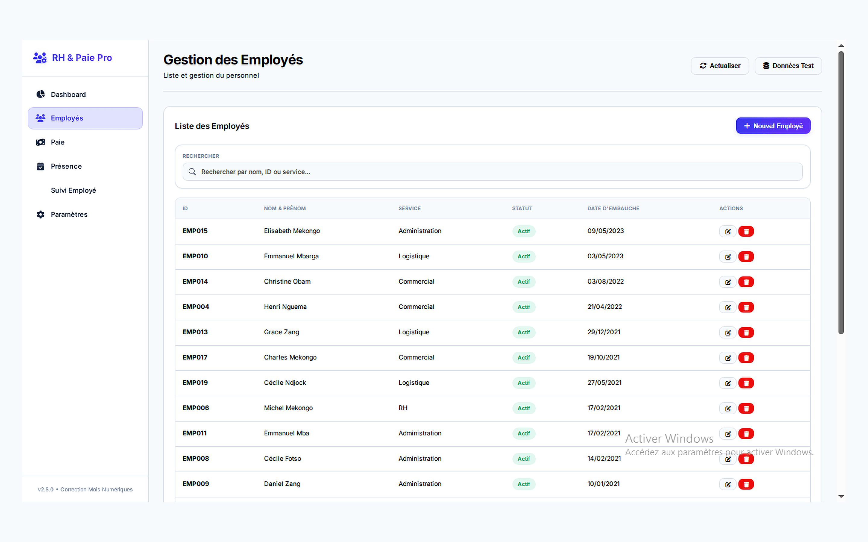 RH & Paie Pro : Dashboard RH complet - Image 2