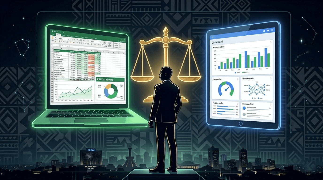 Illustration de l'article : Excel vs Google Sheets pour Votre Dashboard : Lequel Choisir pour Votre PME ?